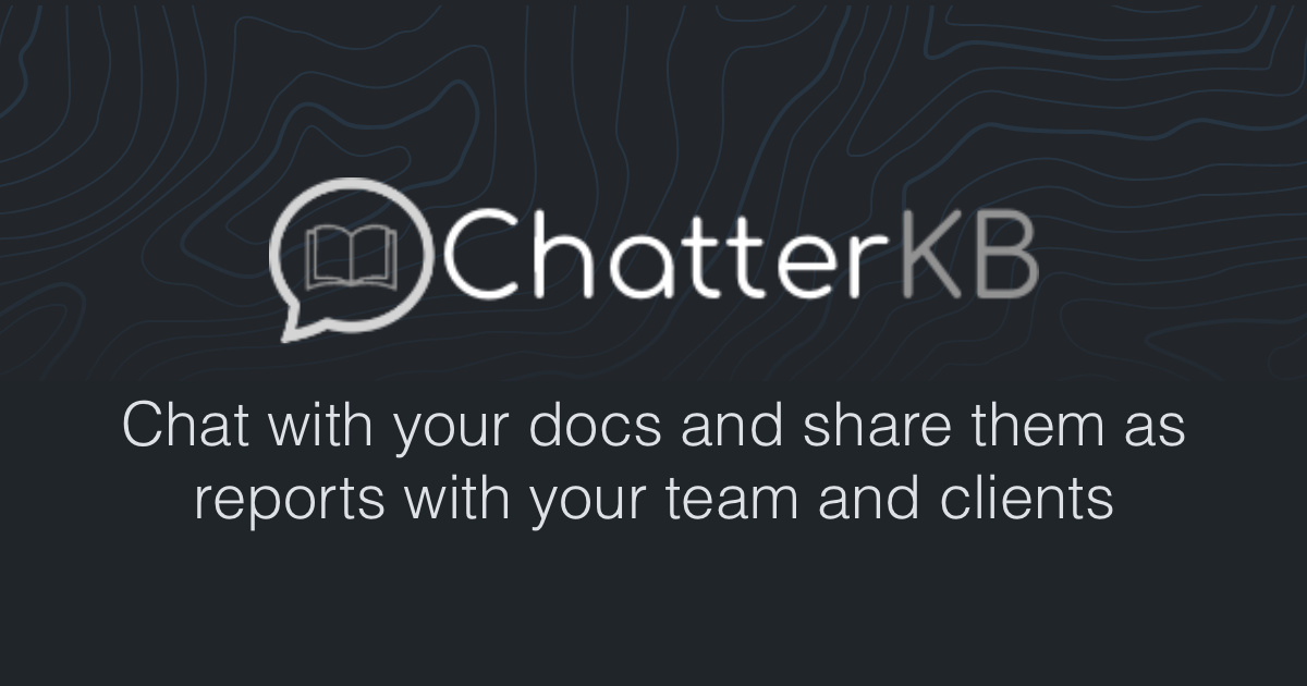 ChatterKB