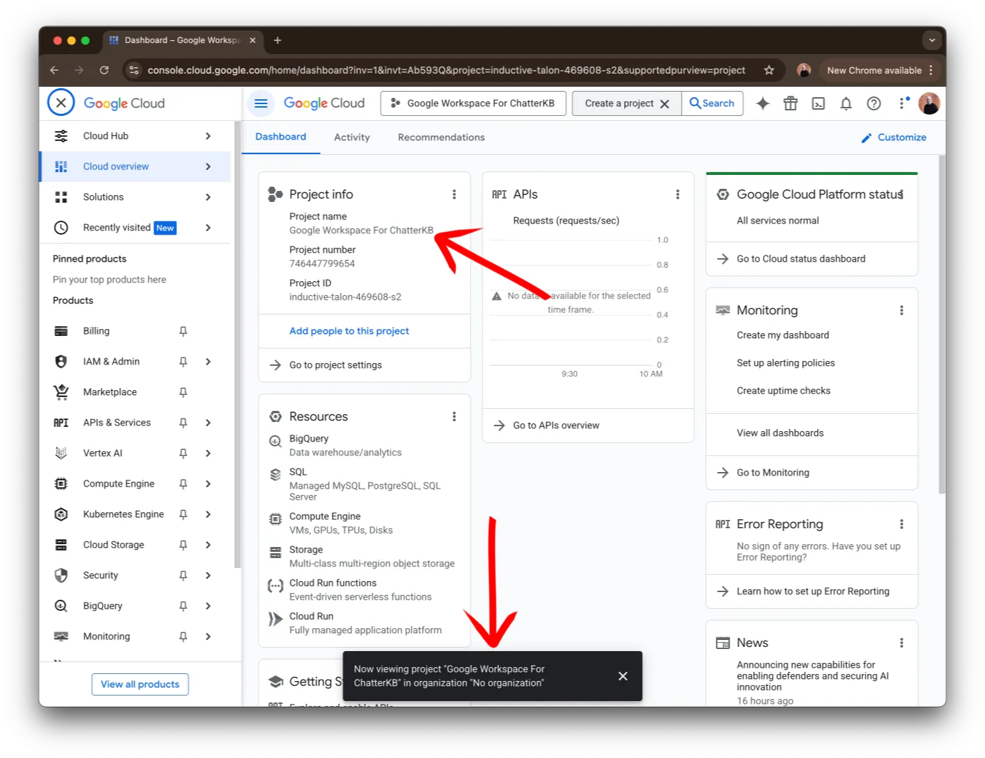 Project Dashboard