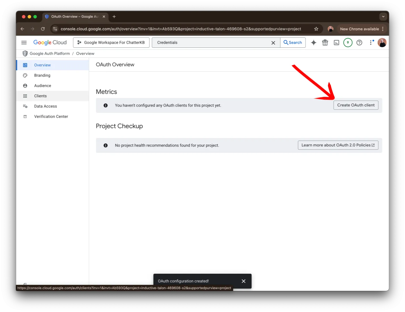 Create the Client