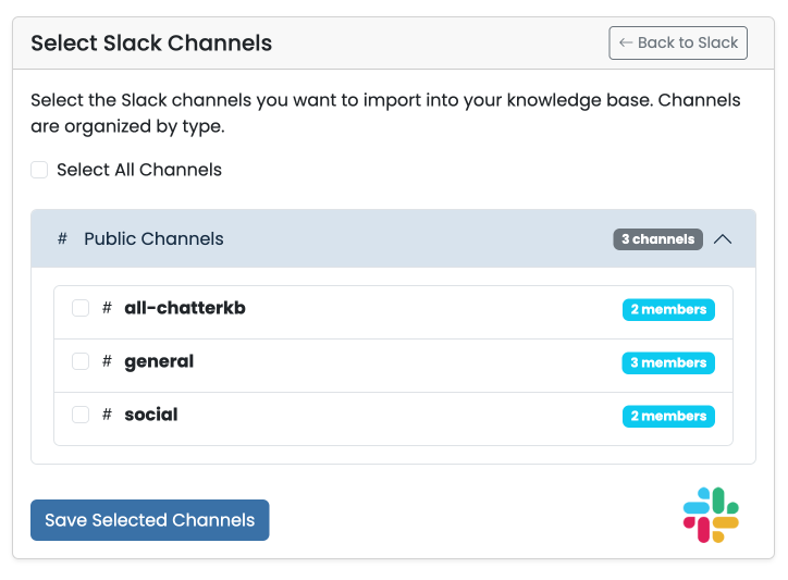 Capture Slack Conversations