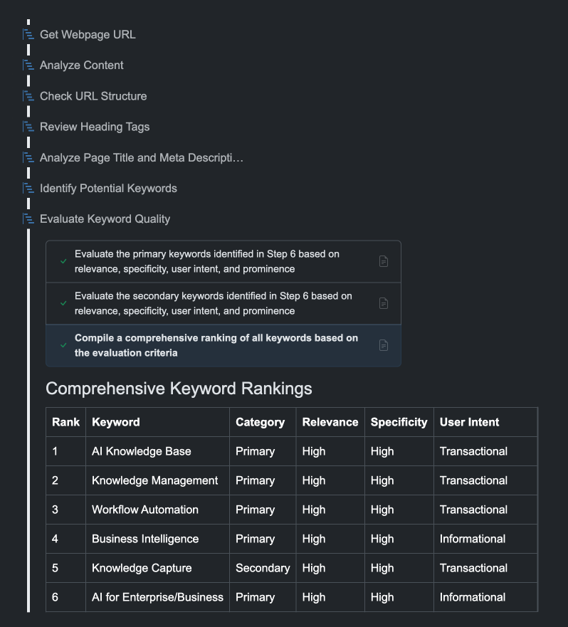 Run Your Workflow